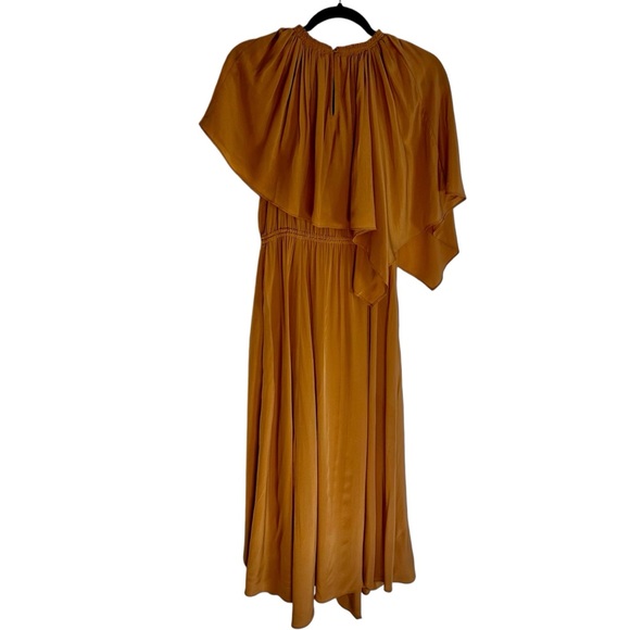 ULLA JOHNSON Tahlia Dress in Chestnut 100% Silk $780 orig NWT! - Picture 10 of 12